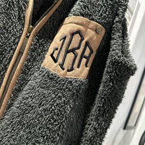 Cozy Gray Sherpa Vest